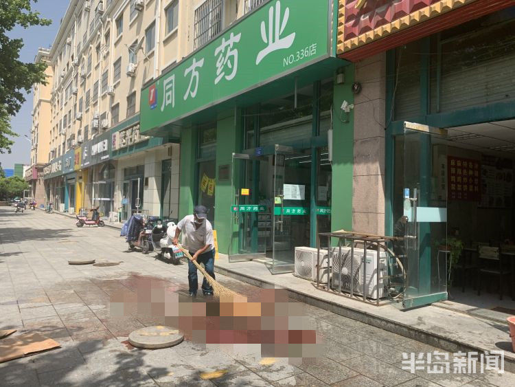 跳楼突发！平度一女子跳楼，他在楼下拉被子救人被砸成重伤