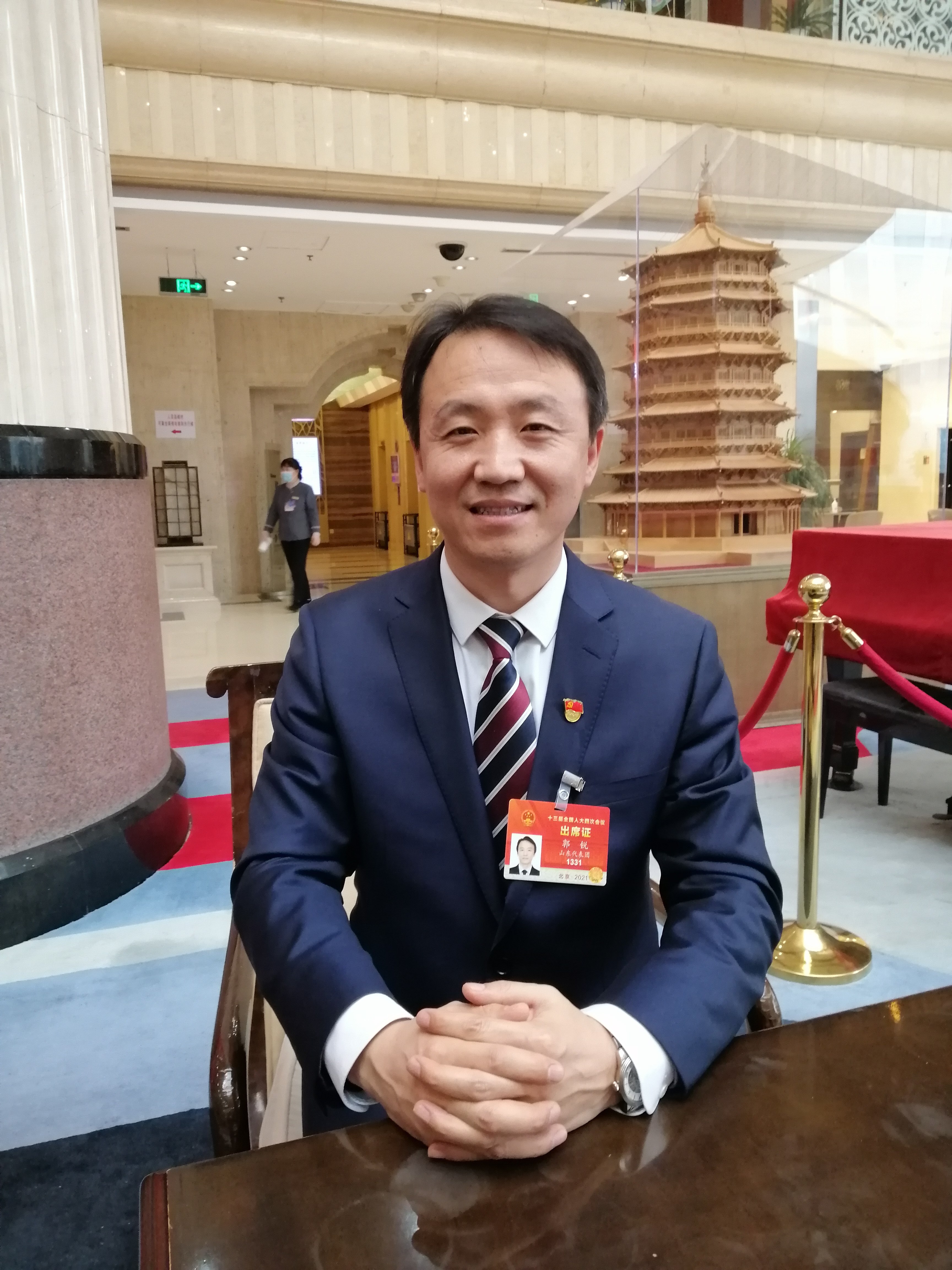 两会好声音住青全国人大代表郭锐打破技能人才成长天花板