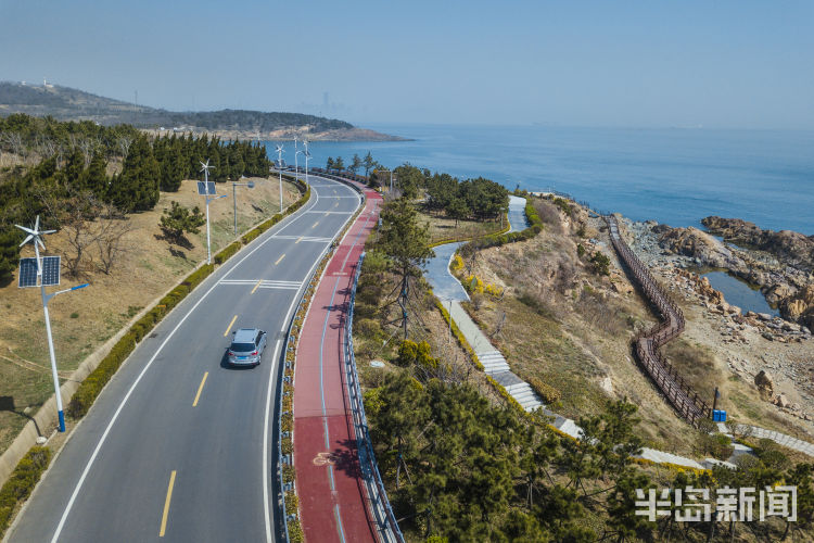 九龙山路沿线风光优美